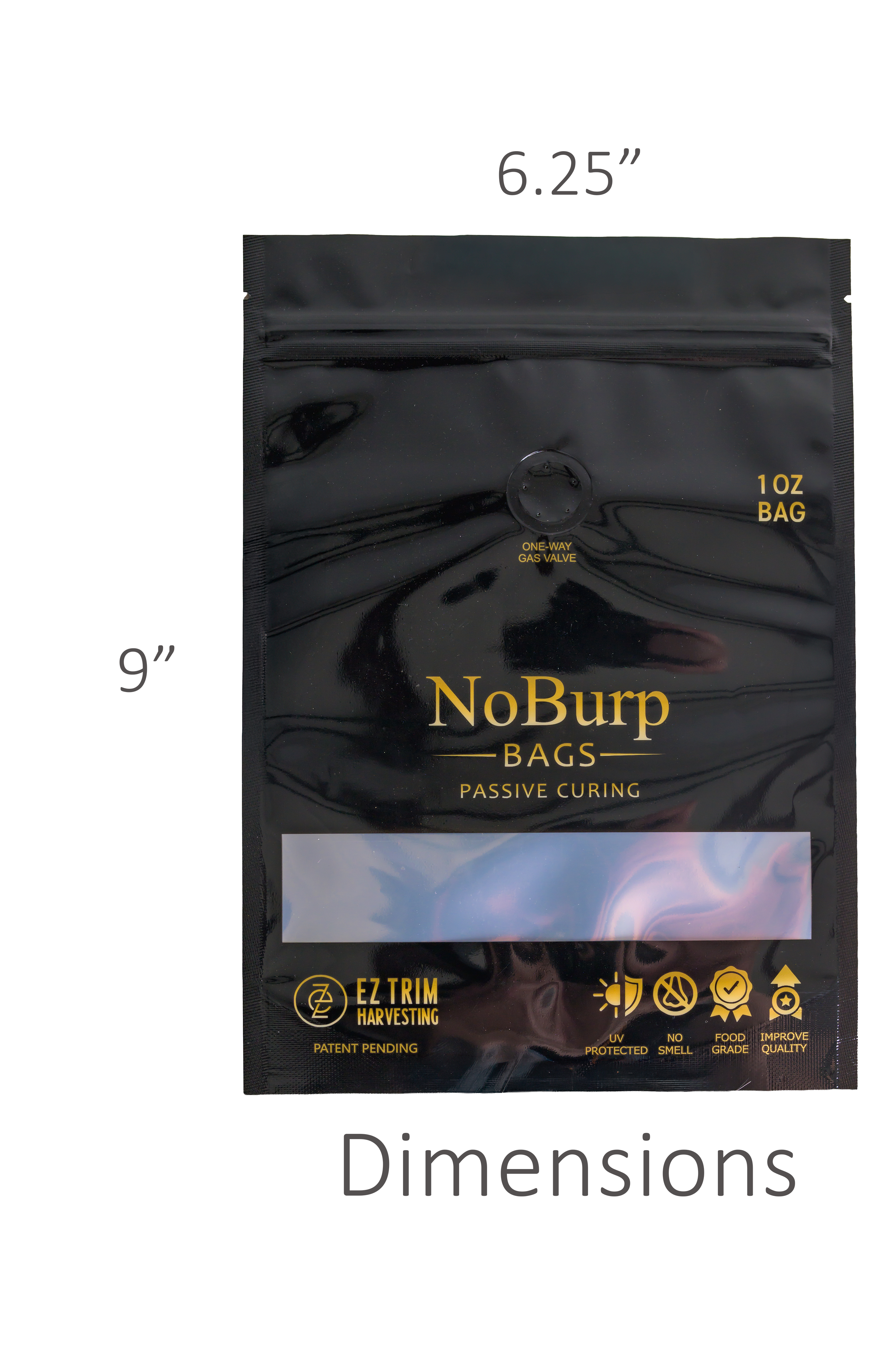 NoBurp Bags - 1 Ounce Bags