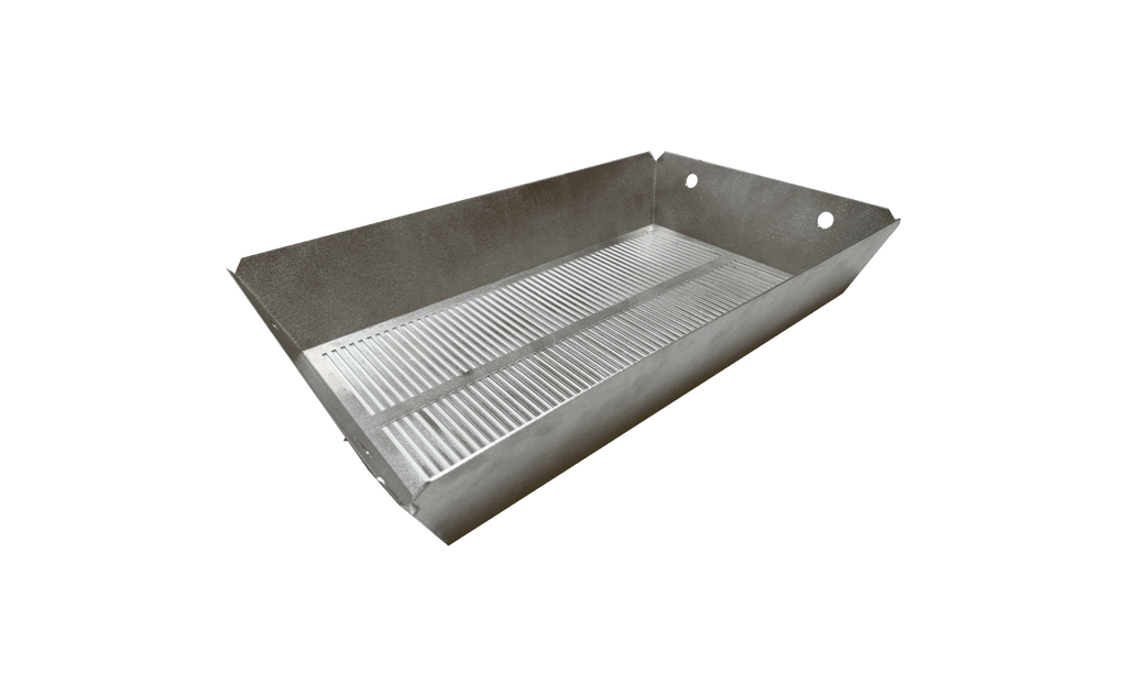 Bud Shaker Box XL - 3/16" Slots  Aluminum Popcorn Collection Tray