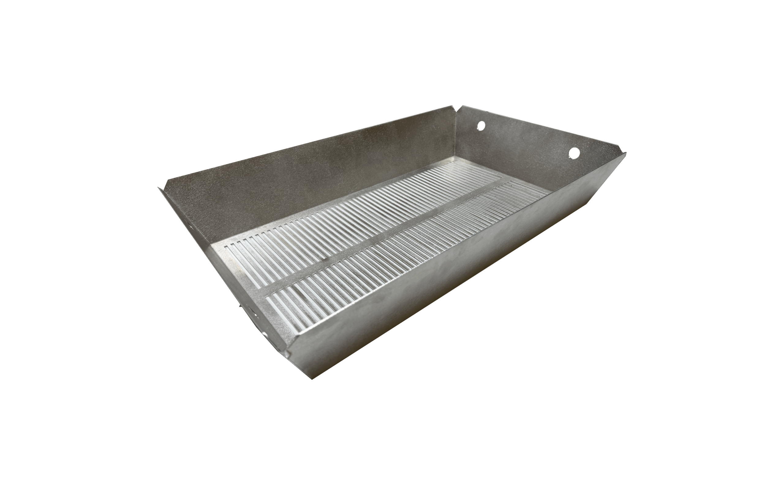 Bud Shaker Box XL - 3/16" Slots  Aluminum Popcorn Collection Tray