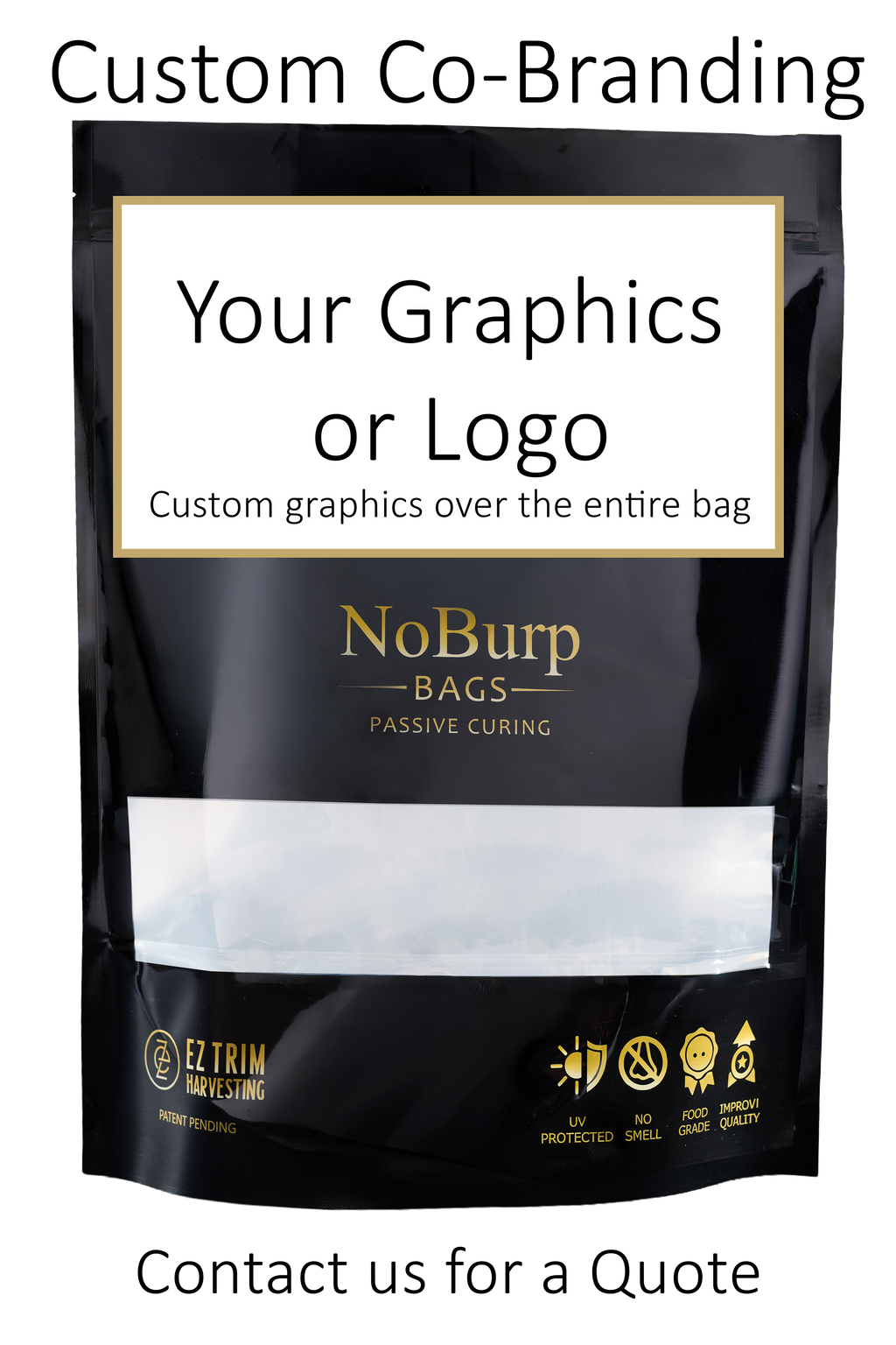 NoBurp Bag - 1/8 Ounce Bag