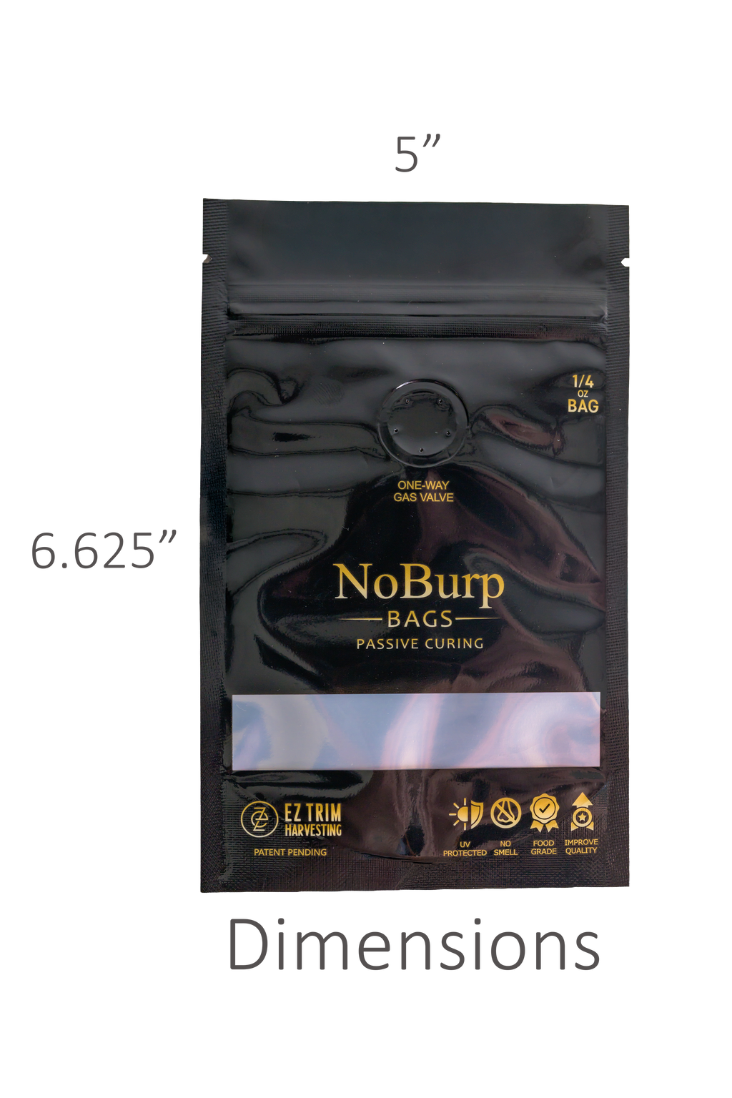 Noburp Bags - 1/4 Ounce Bag