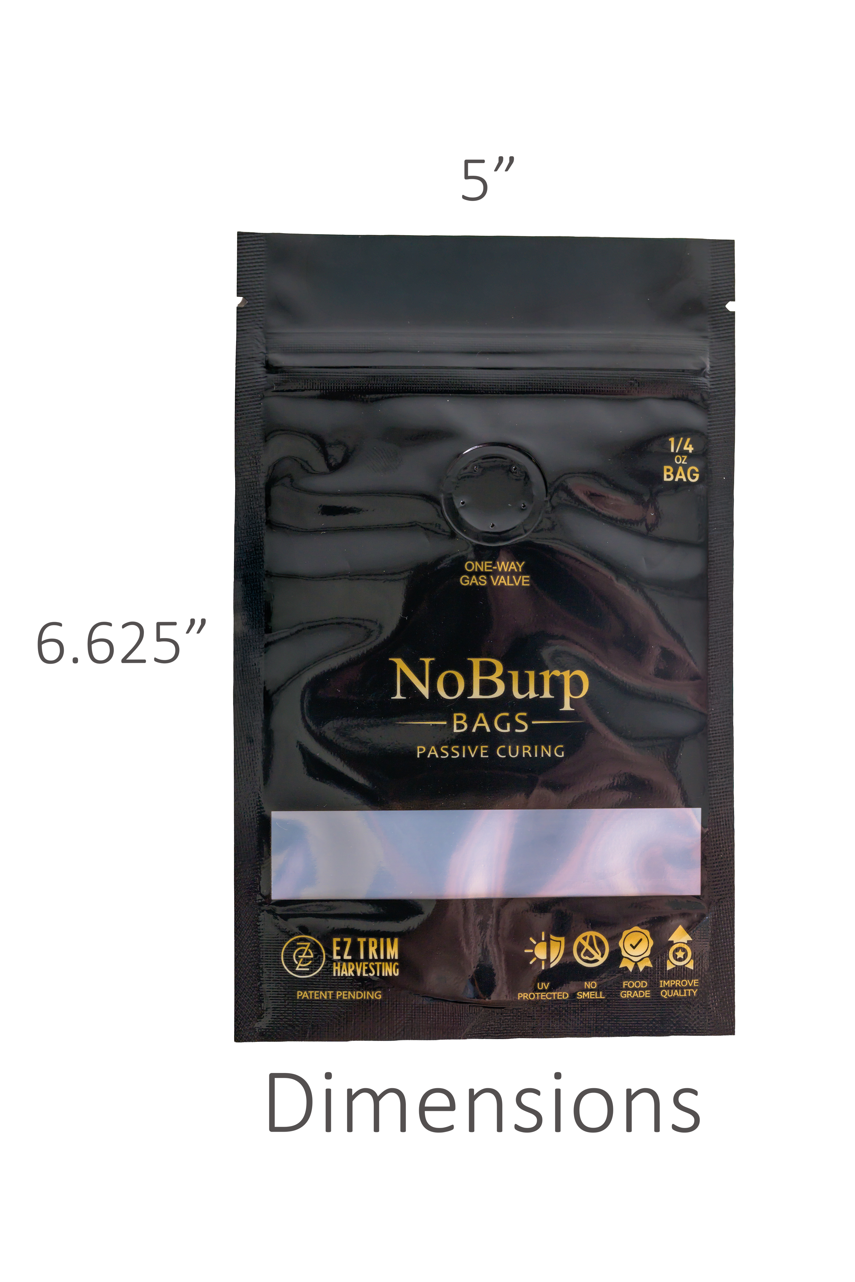 Noburp Bags - 1/4 Ounce Bag