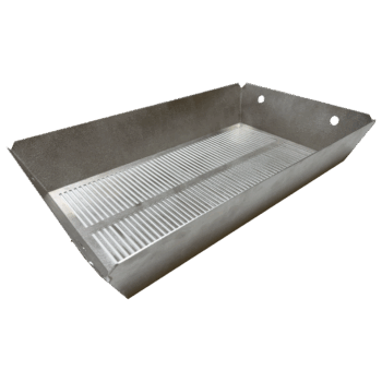 Bud Shaker Box XL - 3/16" Slots  Aluminum Popcorn Collection Tray