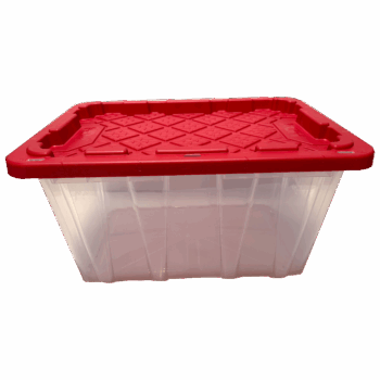 Bud Shaker Box XL - 27 Gallon Clear Trim Collection Tote